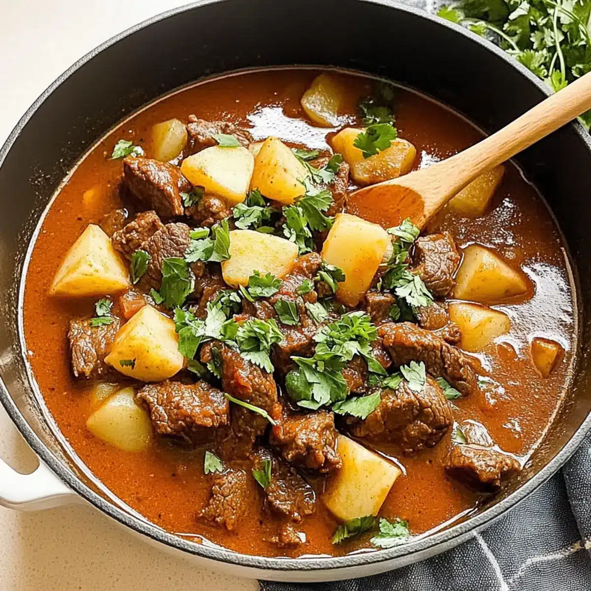 Hearty Carne con Papas