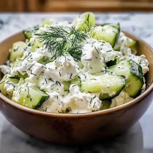 Cottage Cheese Cucumber Salad