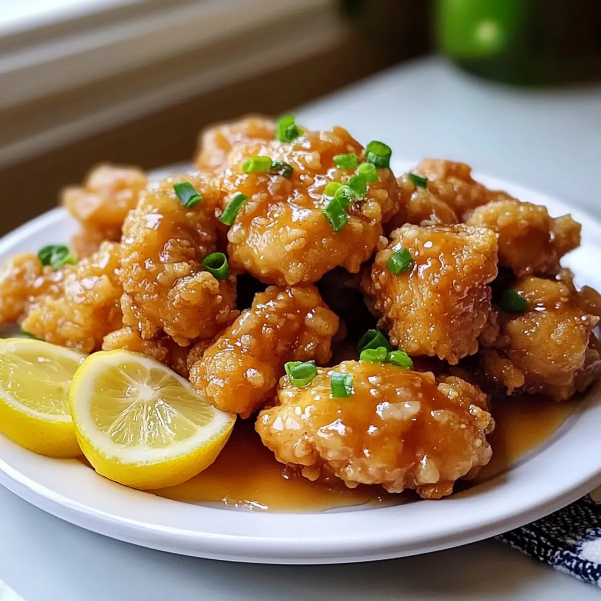 Crispy Chinese Lemon Chicken