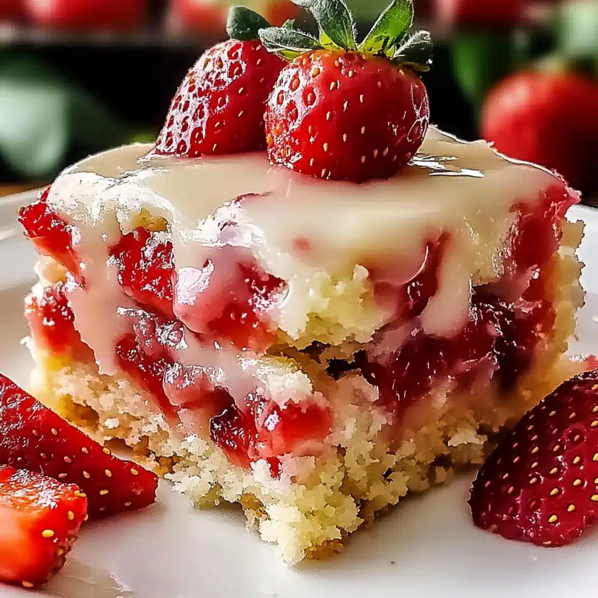 Strawberry Shortcake Bars