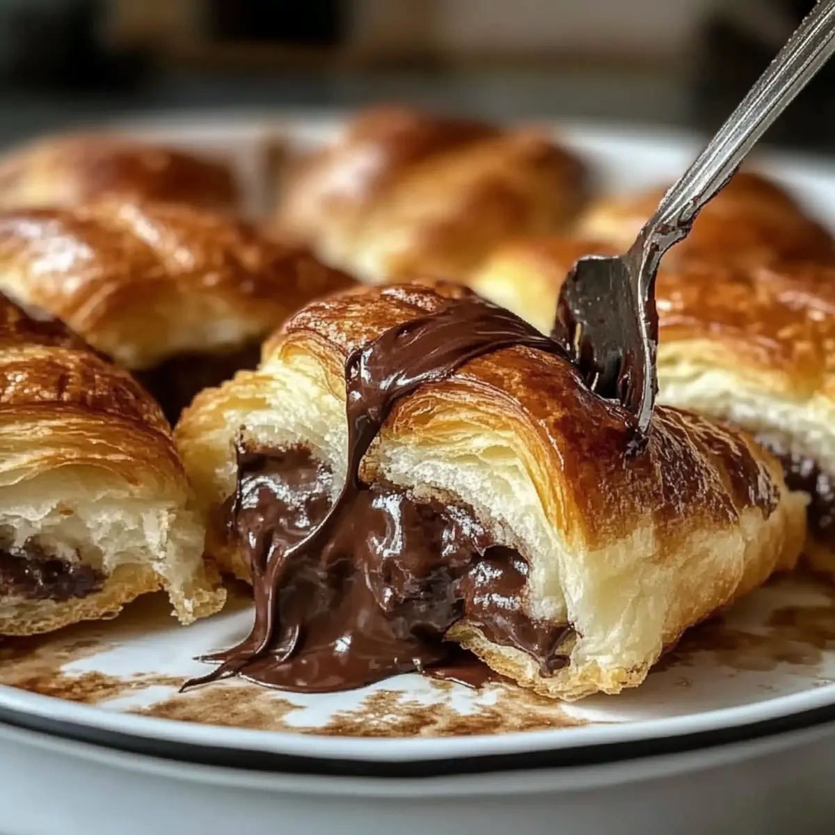 Chocolate Chip Croissants