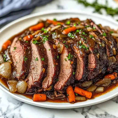 Red Wine Braised Brisket Recipe