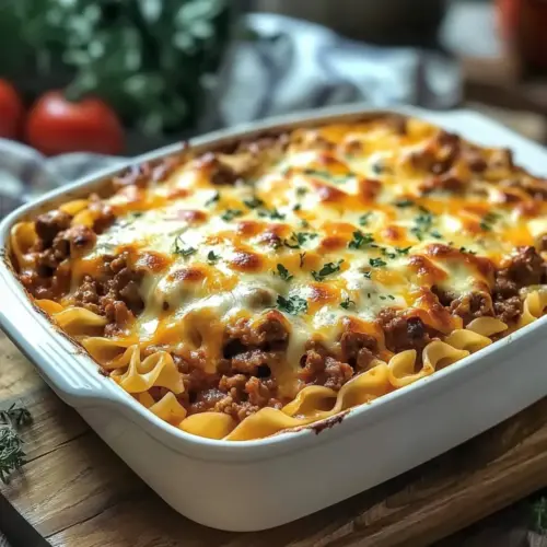 Beef Lombardi Casserole