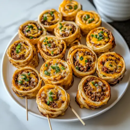 Pinwheel Smash Burger Skewers