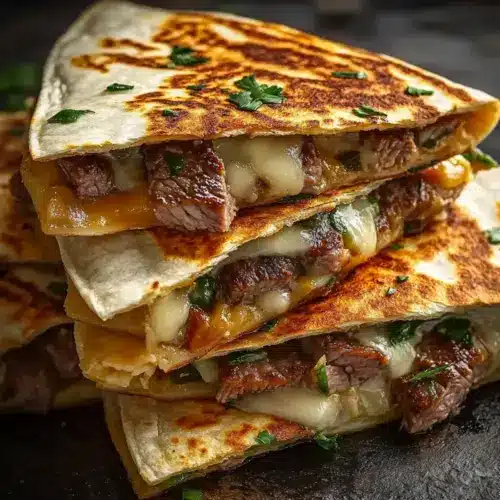 Blackstone Steak Quesadillas
