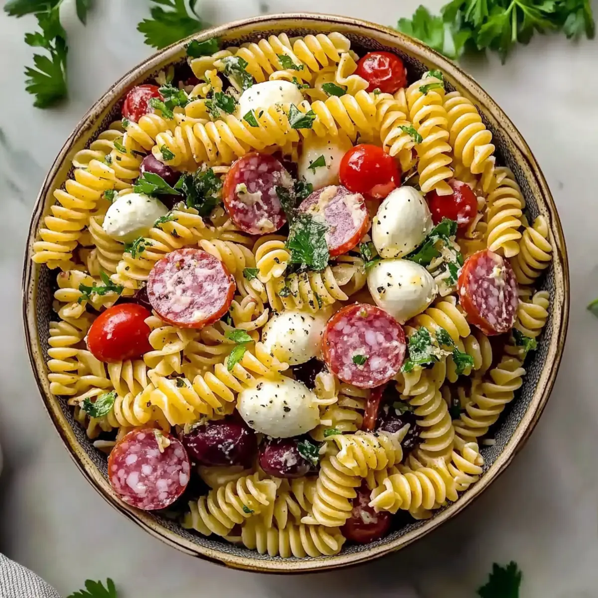 Tasty Italian Pasta Salad