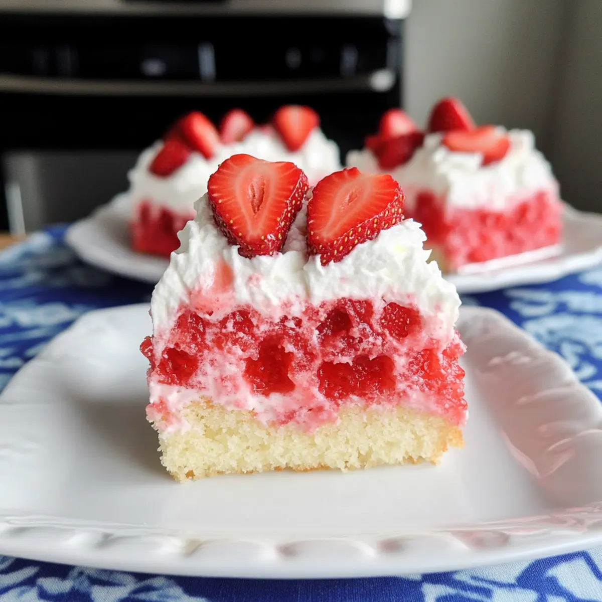 Strawberry Poke Cake