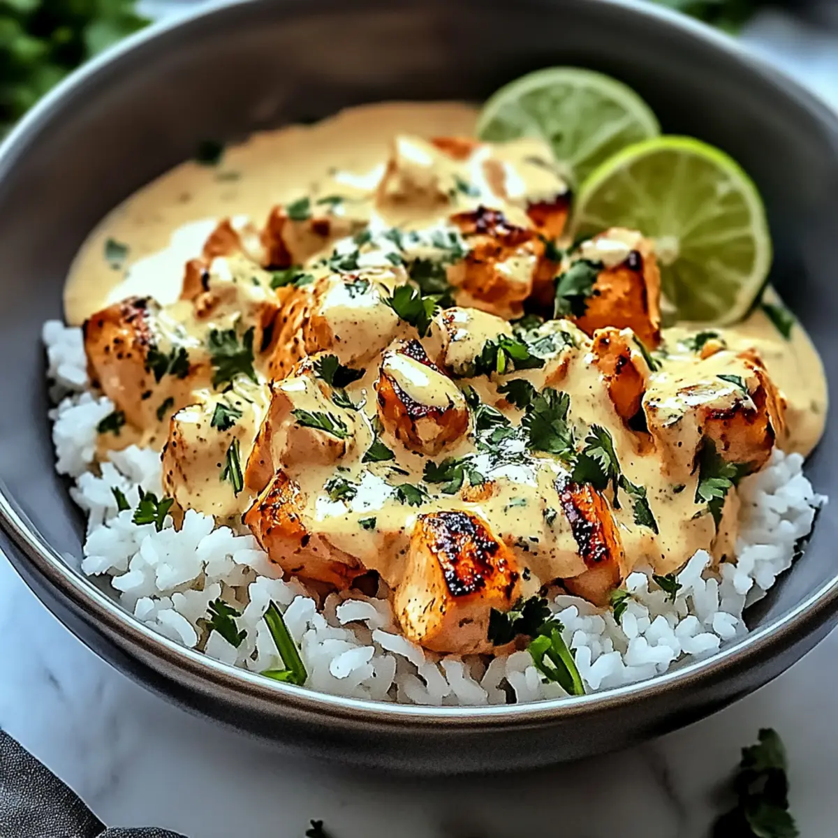 Coconut Chicken Rice Bowl
