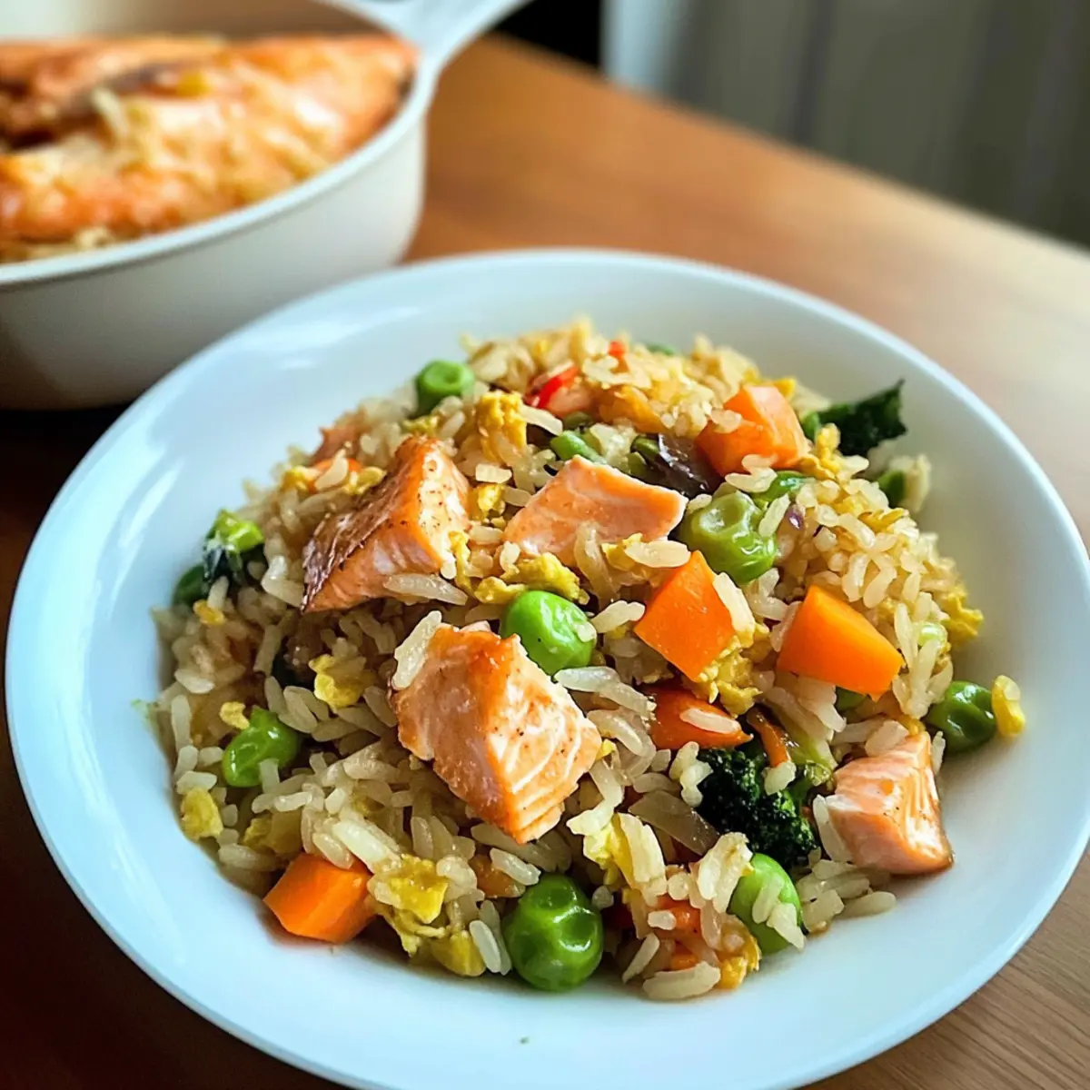 salmon Fried Rice