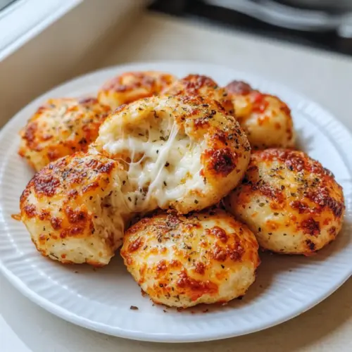 Cottage Cheese Pizza Bites