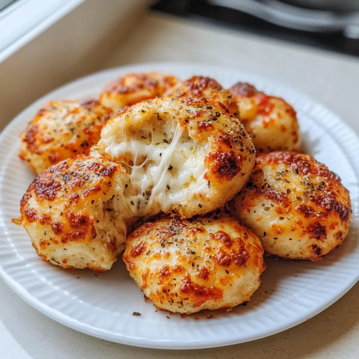 Cottage Cheese Pizza Bites