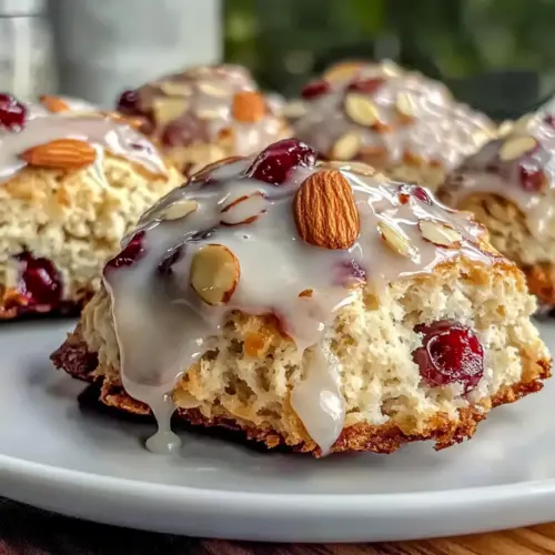 Cherry Almond Scones Recipe
