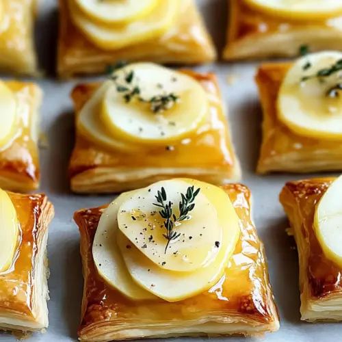 Apple and Brie Puff Pastry Bites