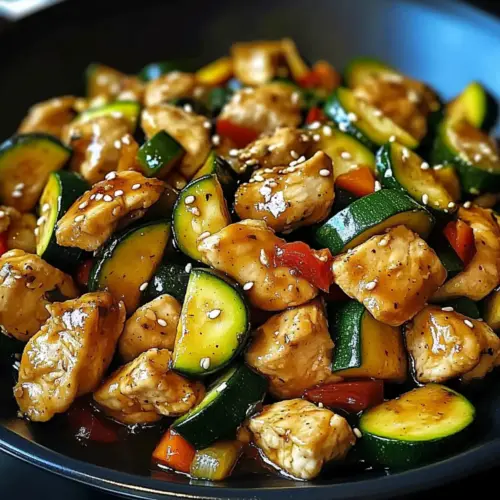 Chicken Zucchini Stir Fry Recipe