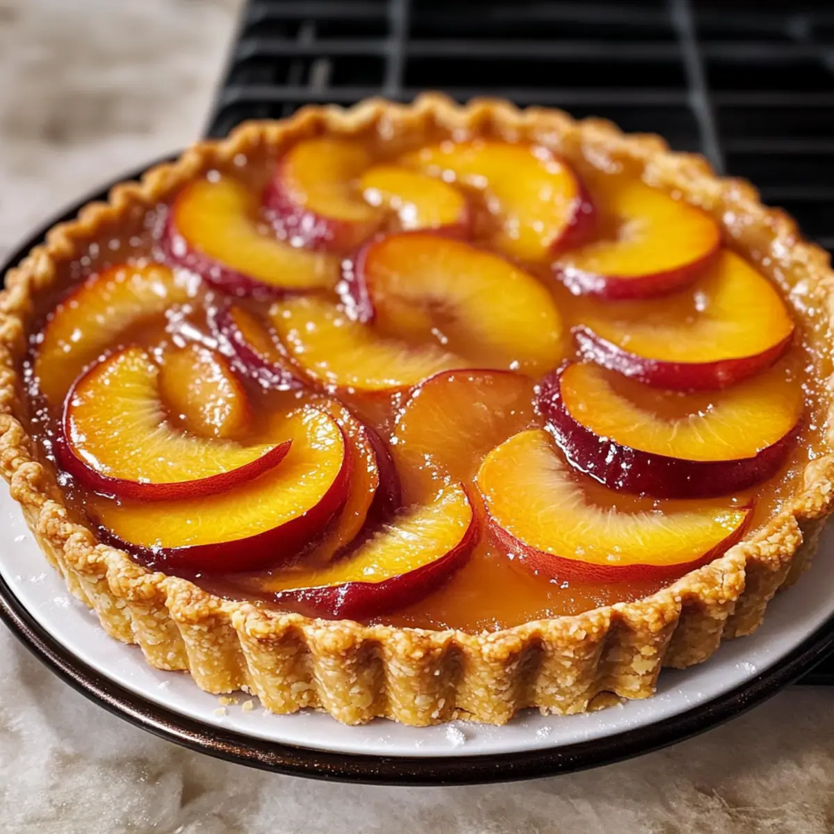 Peach Tart Recipe