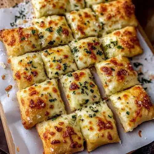 Cheesy Garlic Breadsticks