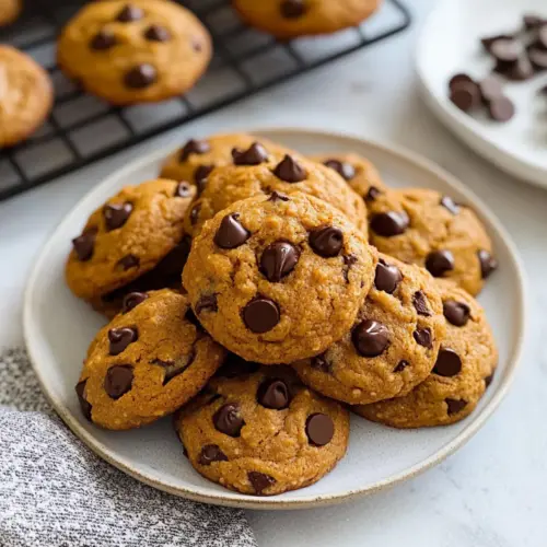 Pumpkin Chocolate Chip Cookies