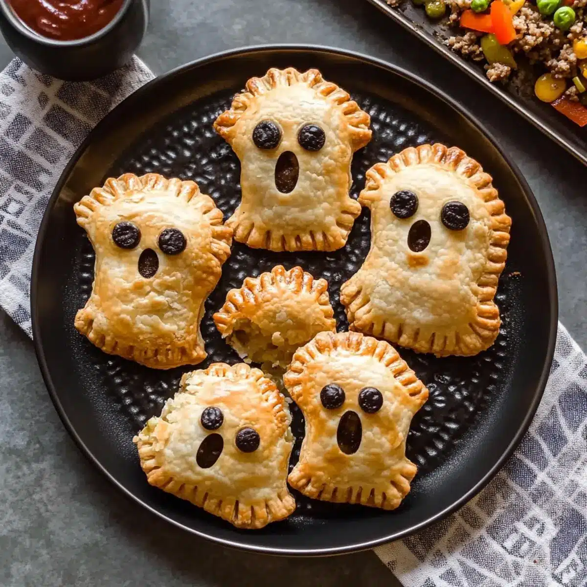 Ghost Taco Hand Pies
