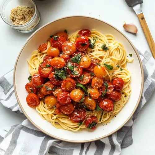 Roasted Cherry Tomato Pasta