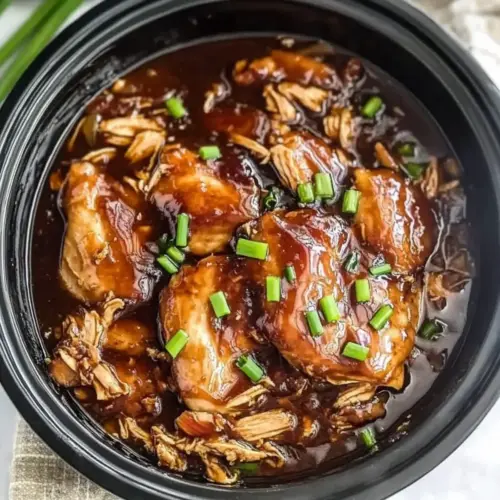 Crock Pot Bourbon Chicken