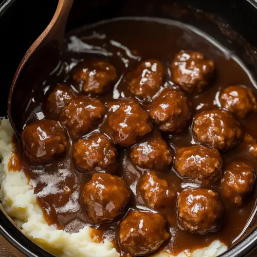 Salisbury Steak Meatballs
