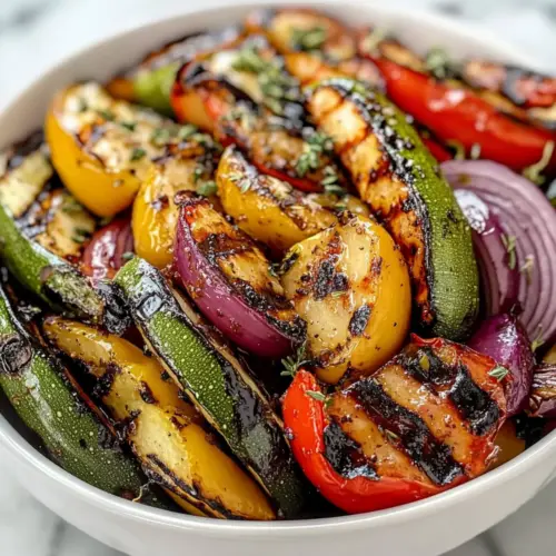 Grilled Veggies with Marinade