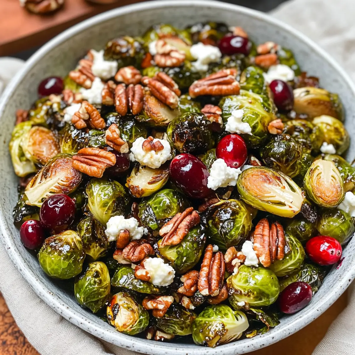Maple-Balsamic Roasted Brussel Sprouts