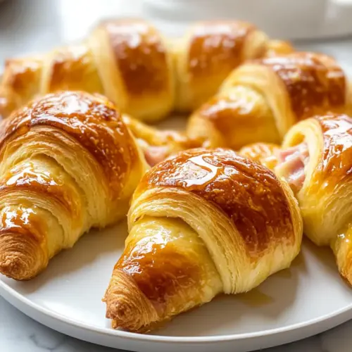 Ham and Cheese Crescent Roll-Up