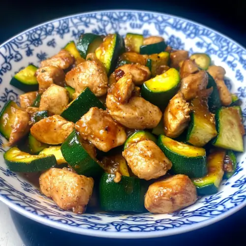 Chicken Zucchini Stir Fry