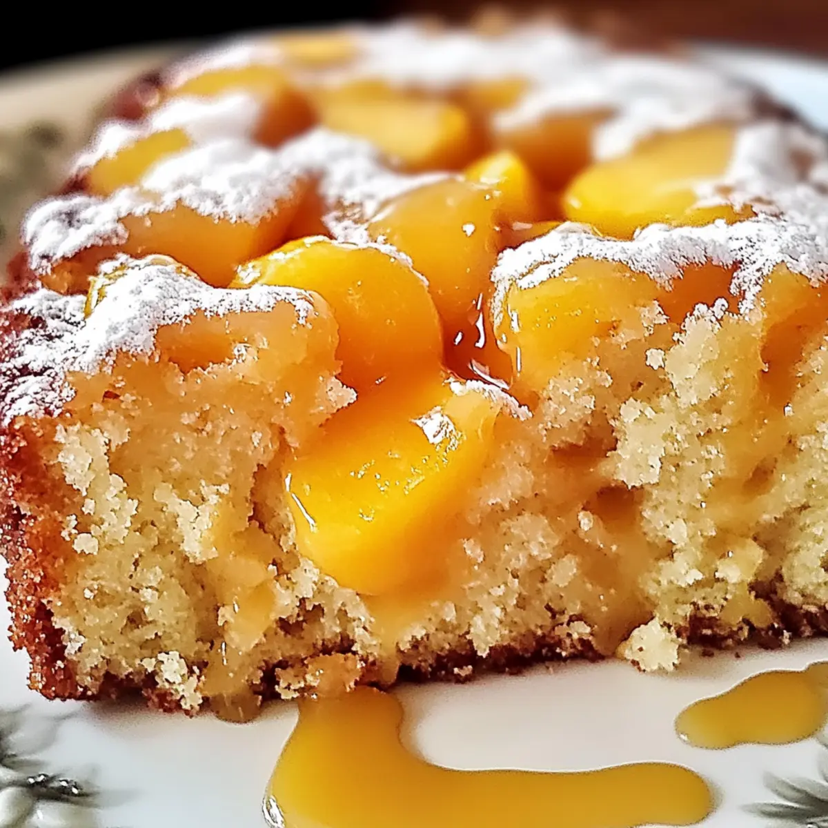 Summer Peach Cake