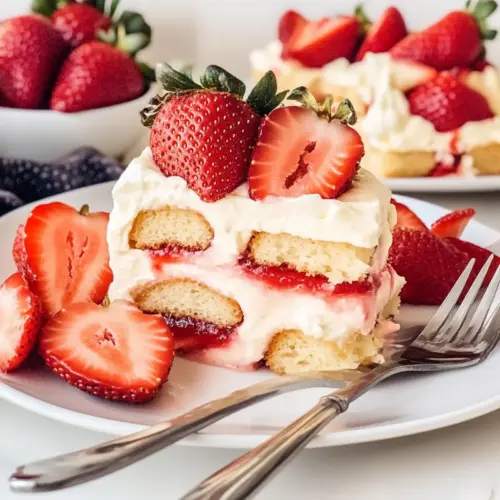 Strawberry Tiramisu