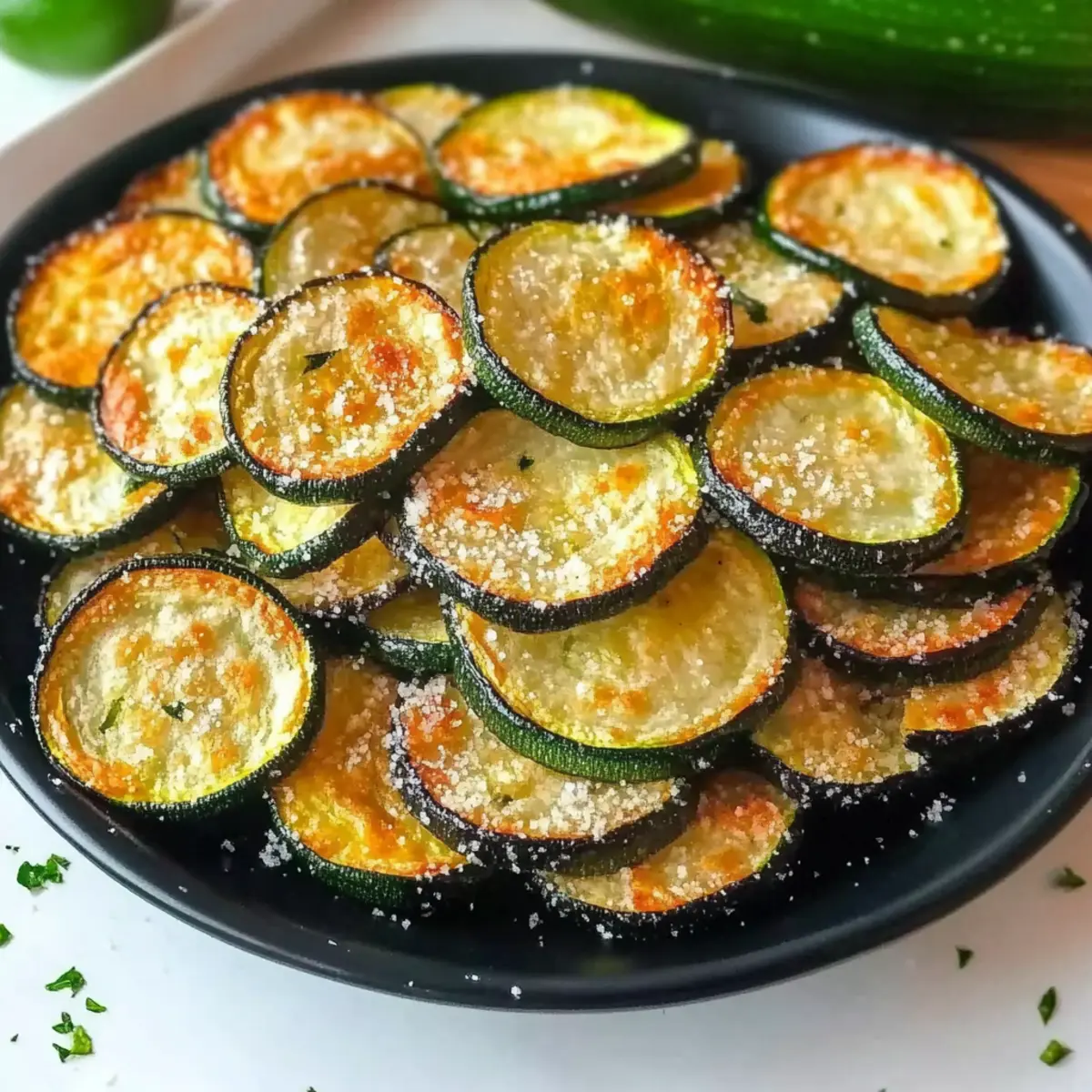 Crispy Baked Zucchini Chips Recipe