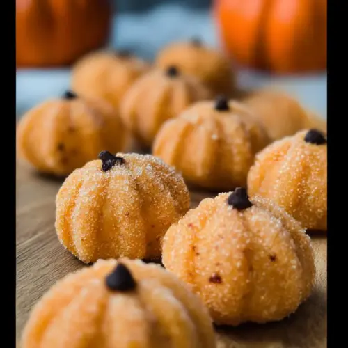 Pumpkin Cheesecake Truffles