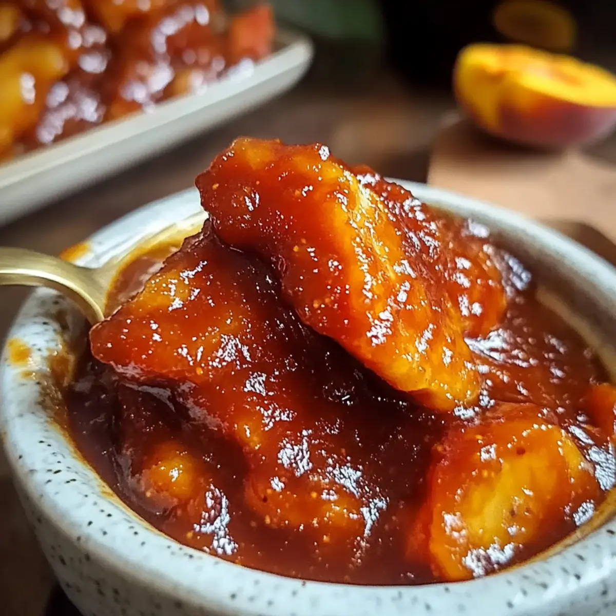 Peach BBQ Sauce