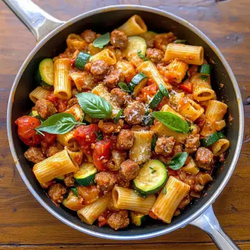 Easy Sausage Rigatoni Recipe