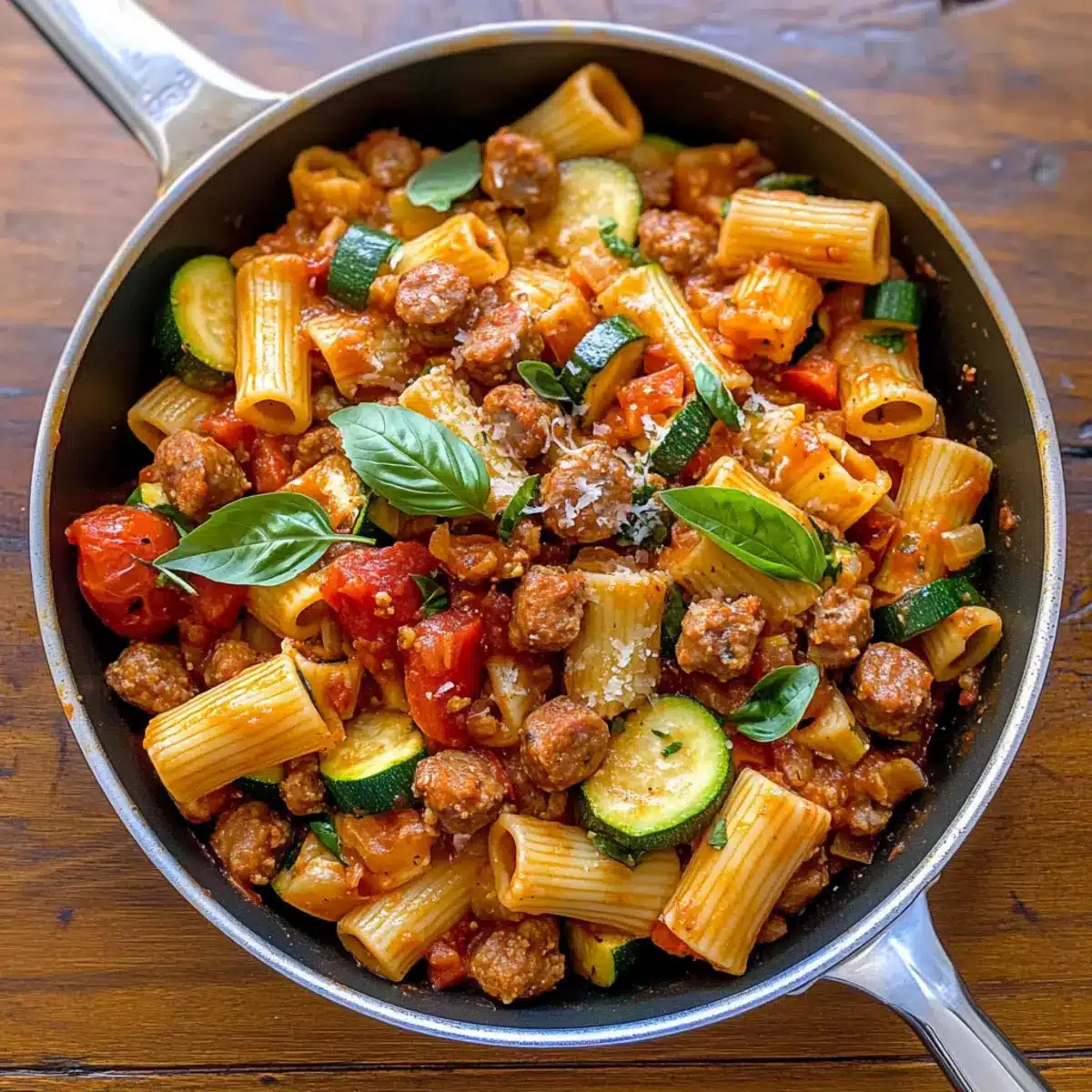 Easy Sausage Rigatoni Recipe