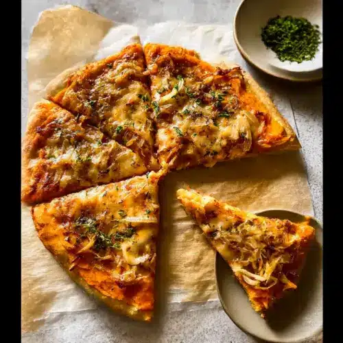 5 Ingredient Pumpkin and Gouda Pizza
