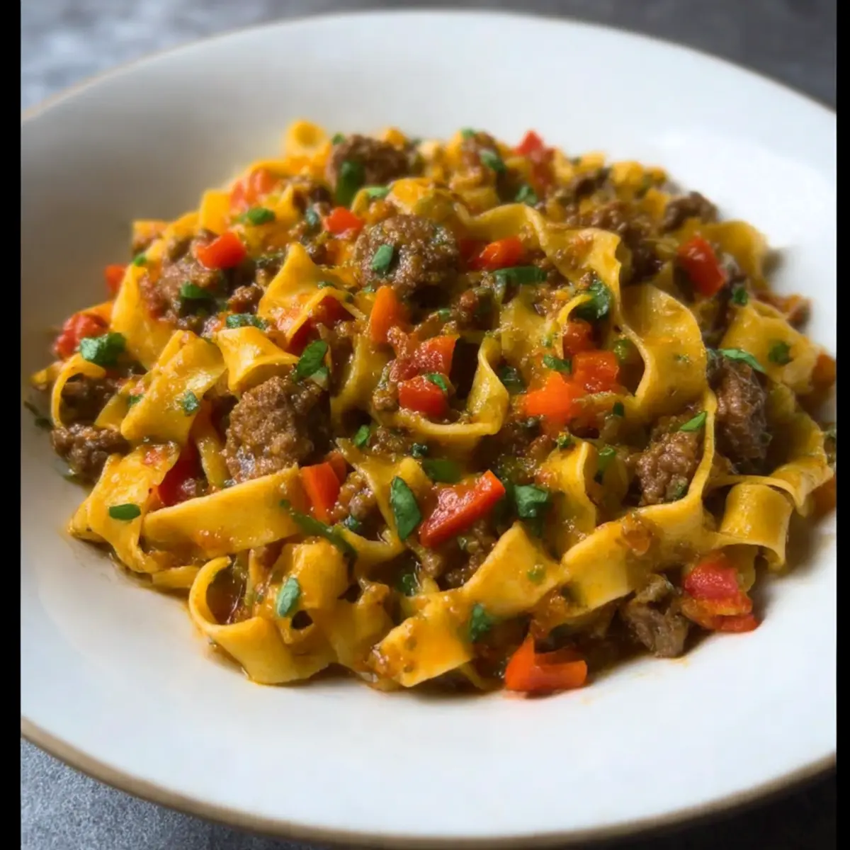 Italian Drunken Noodles