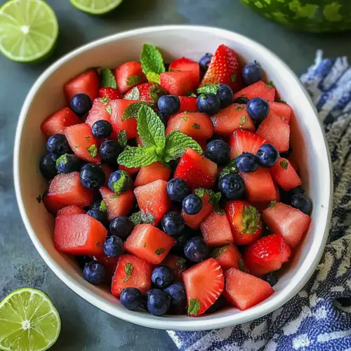 Mojito Fruit Salad