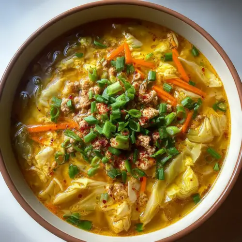 One-Pot Egg Roll Soup