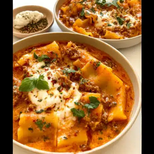Lasagna Soup
