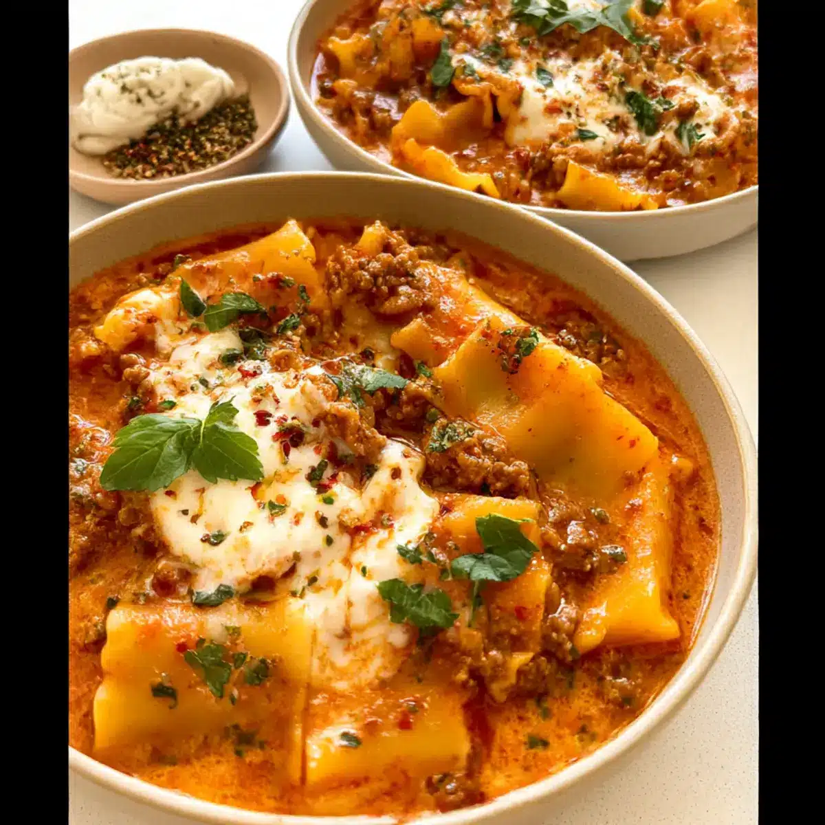 Lasagna Soup