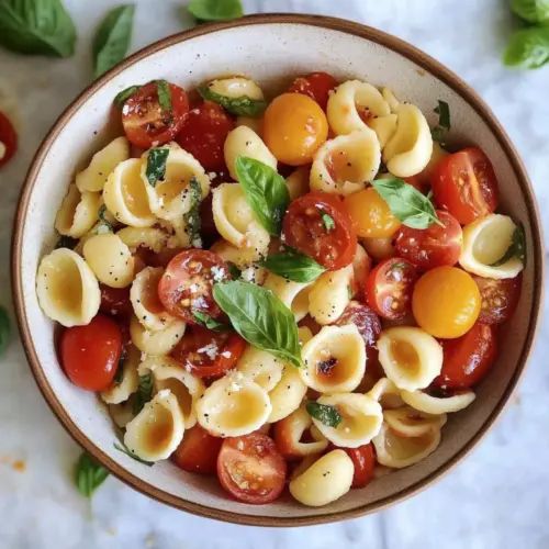 Orecchiette Bruschetta Pasta