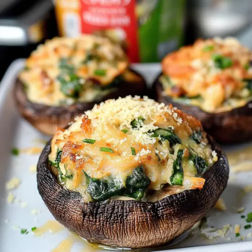 Crab Stuffed Mushrooms